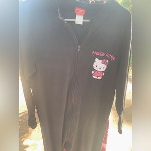 Hello kitty onesie adult size